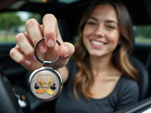Logo Key Chain Max Edition Custom Premium